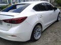 Pearl White Mazda 3 2016 -4