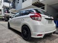 White Toyota Yaris 2015 -2