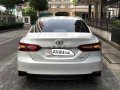Pearl White Toyota Camry 2020-1