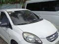 White Honda Brio Amaze 2016-0