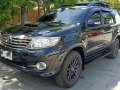Black Toyota Fortuner 2015 for sale in Apalit-1