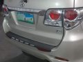 Silver Toyota Fortuner 2013-2