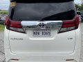 Pearl White Toyota Alphard 2016-0