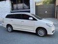 Pearl White Toyota Innova 2015 -5