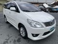 Pearl White Toyota Innova 2013 -5