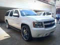 White 2012 Chevrolet Suburban   for sale-4