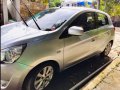 Brightsilver Mitsubishi Mirage 2013 for sale in Pasig-3