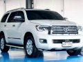 Pearl White Toyota Sequoia 2019 for sale-8