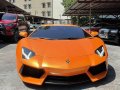 Orange Lamborghini Aventador 2013 for sale in Pasig-7