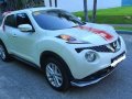 Pearl White Nissan Juke 2015 for sale in Automatic-2