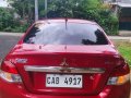 Selling Red Mitsubishi Mirage 2017 in San Jose del Monte-1