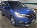 Blue Honda CR-V 2017 for sale in Manila-2