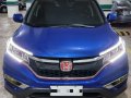 Blue Honda CR-V 2017 for sale in Manila-9