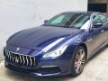 Blue Maserati Quattroporte 2018 for sale in Makati-1