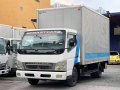 2021 FUSO CANTER ALUMINUM CLOSED VAN 14.5FT WIDE WITH POWER LIFTER 4M50 ENGINE TURBO-0