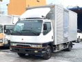 2021 FUSO CANTER ALUMINUM CLOSED VAN 14.5FT WITH SIDE DOOR 4M51 IN-LINE NO COMPUTER BOX 6 STUD-4