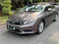 Silver Honda Civic 2013 for sale in Quezon-4