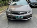 Silver Honda Civic 2013 for sale in Quezon-5