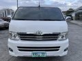 Pearl White Toyota Hiace Super Grandia 2011 for sale in Pasig-8