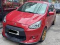 Red Mitsubishi Mirage 2014 for sale in Quezon-1