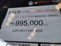 RUSH sale! Red 2018 Mitsubishi Montero Sport at cheap price-3