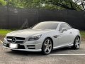 Pearl White Mercedes-Benz SLK350 2014 for sale in Las Pinas-0