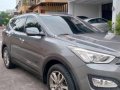 Grey Hyundai Santa Fe 2013 for sale in Manila-2