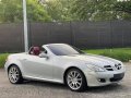 Pearl White Mercedes-Benz SLK350 2006 for sale in Las Pinas-9