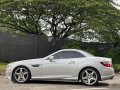 Pearl White Mercedes-Benz SLK350 2014 for sale in Las Pinas-1