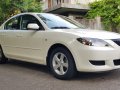 Pearl White Mazda 3 2007 for sale in Las Piñas-8