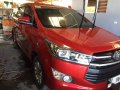 Red Toyota Innova 2018 for sale in Imus-2