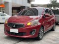 Red Mitsubishi Mirage 2015 for sale in Manual-9