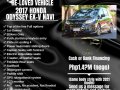 Black Honda Odyssey 2017 for sale in Quezon-9