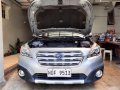 Brightsilver Subaru Outback 2016 for sale in Manila-7