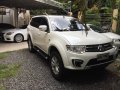 Pearl White Mitsubishi Montero 2015 for sale in Manila-9