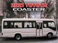 Selling White Toyota Coaster 2021 in Quezon-5