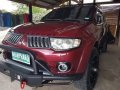 Red Mitsubishi Montero Sport 2011 for sale in Silang-4