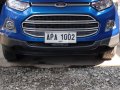 Blue 2014 Ford Ecosport  1.5 L Trend MT Manual for sale-0