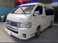 Pearl White Toyota Hiace Super Grandia 2015 for sale in Imus-3