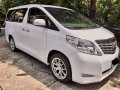 Pearl White Toyota Alphard 2011 for sale in Taytay-7