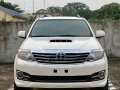 Pearl White Toyota Fortuner 2015 for sale in Balanga-8