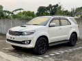 Pearl White Toyota Fortuner 2015 for sale in Balanga-7