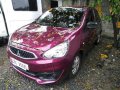 Pink Mitsubishi Mirage 2019 for sale in Manual-7