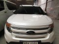 RUSH sale! White 2015 Ford Explorer at cheap price-0