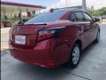 Red Toyota Vios 2017 Sedan for sale -7