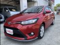 Red Toyota Vios 2017 Sedan for sale -10