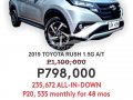 2019 TOYOTA RUSH 1.5 G A/T-0