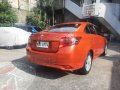 Orange Toyota Vios 2016 for sale in Pasay-7
