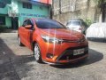 Orange Toyota Vios 2016 for sale in Pasay-9