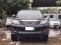 Black Toyota Fortuner 2012 for sale in Makati-9